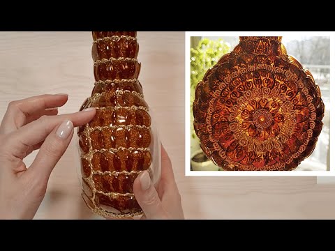 Видео: DIY👍Вы не поверите, из чего сделана эта красота😍Декоративная ваза