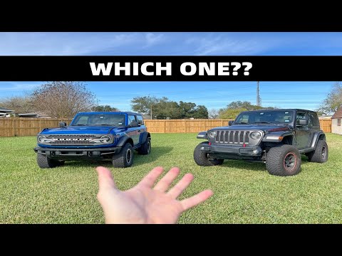 Видео: Что мне нравится больше, мой 2-дверный Bronco или мой 2-дверный Wrangler?