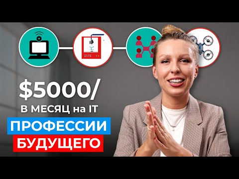 Видео: ЭТИ ПРОФЕССИИ в IT самые востребованные и зарабатывают от 500 тыс! В какой ВУЗ поступить?