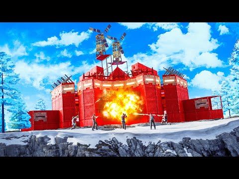 Видео: 9000 ЧАСОВ СОЛО ЗАЩИЩАЕТ ГОРНУЮ КРЕПОСТЬ (Оборона рейда 1 на 10) — Rust Movie