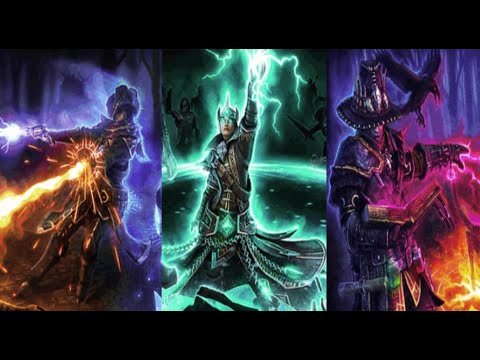 Видео: Grim Dawn. Лор. Разбор Малазана. Вархаммер. Черный Легион. Инквизиция. Колдовские боги. Мистики.