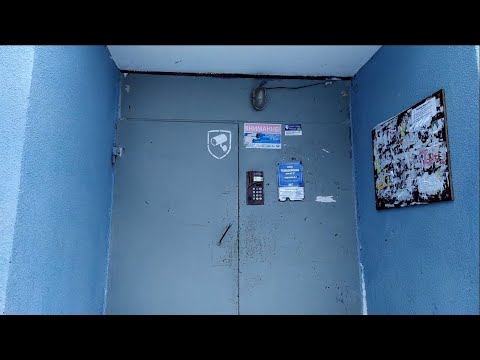 Видео: Лифт (МЛМ-1988 г.в), Гвардейская 42А подъезд 2, город Саратов, проект дома: 114-86-27, (9 этажка)