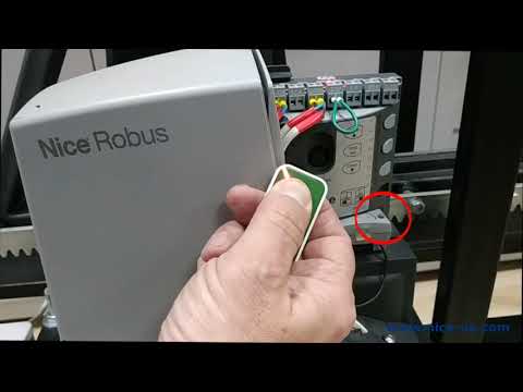 Видео: Видеоинструкция  Программирование пульта управления Nice ON2E