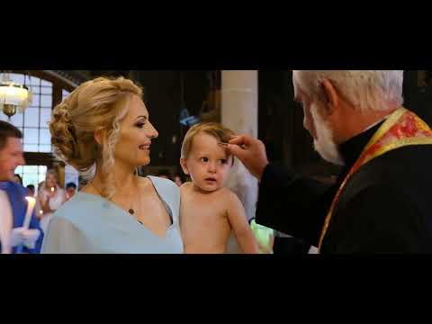 Видео: Видеозаснемане на кръщене от Nikolov studio. Свето кръщение на Сашко заснето от Nikolov Studio