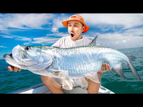 Видео: Я поймал МОНСТРА ТАРПОНА во Флориде! 24 ЧАСА в рыболовной Столице Мира