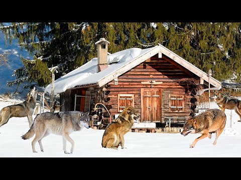 Видео: Волки окружили дом лесника. Но дальше произошло невероятное!