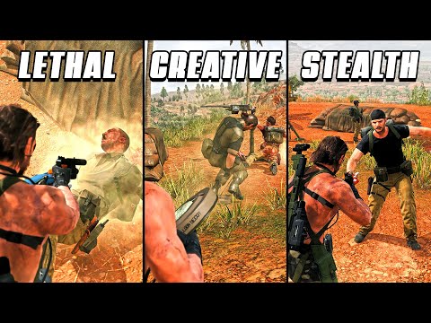 Видео: Все игроки MGSV в одном видео