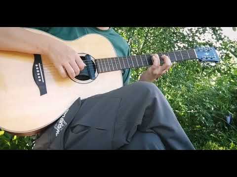 Видео: Кончится Лето - (В.Цой/Кино) - fingerstyle guitar cover