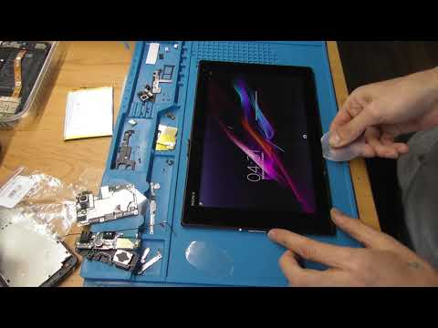 Видео: Замена Экрана и Разборка Планшета Sony Tablet Z2