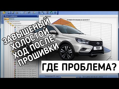 Видео: Завышены обороты ХОЛОСТОГО ХОДА после редактирования. Работа над ошибками!