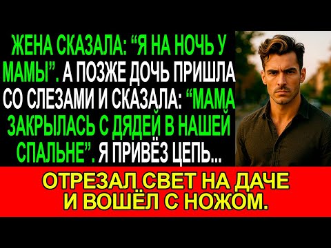Видео: ЖЕНА сказала: “Я НА НОЧЬ У МАМЫ”. Позже наша ДОЧЬ пришла со СЛЕЗАМИ и сказала:МАМА ЗАКРЫЛАСЬ С ДЯДЕЙ
