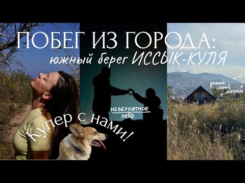 Видео: Южный берег Иссык-Куля, спокойный семейный влог