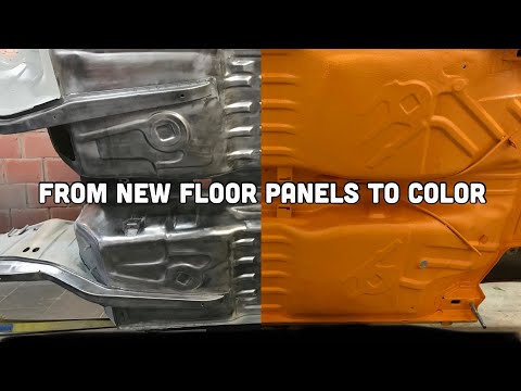 Видео: Bmw 2002 e10 замена передней и задней панели пола