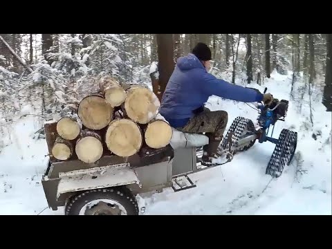 Видео: ГУСЕНИЦЫ это Вам не колеса В ХОЗЯЙСТВЕ ВСЕГДА НУЖНЫ