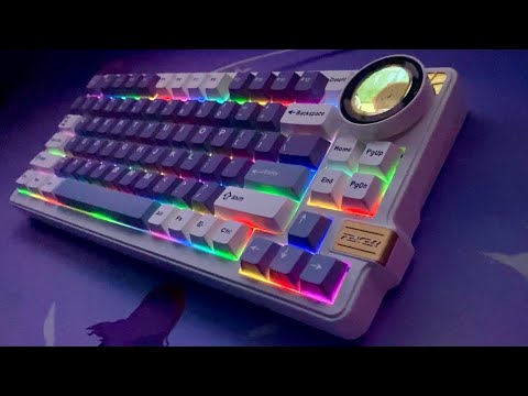 Видео: АСМР ОБЗОР КЛАВИАТУРЫ FEKER K75