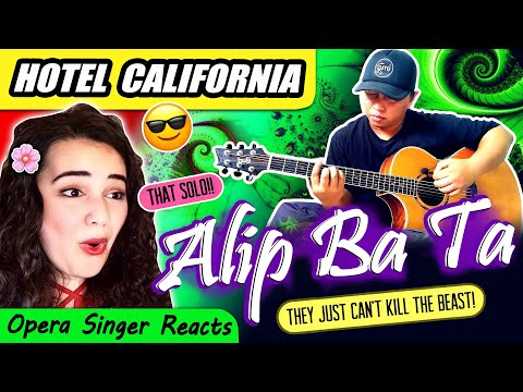 Видео: Оперный певец реагирует на песню Алипа Ба Та — Hotel California — Eagles — [кавер на гитаре в сти...