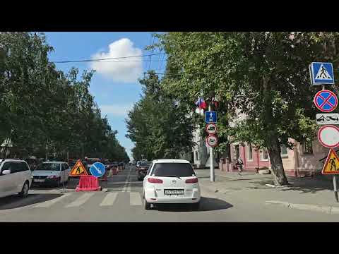 Видео: Барнаул, Новый мост  --  Барнаул, Ленинский проспект (ул. Пионеров)