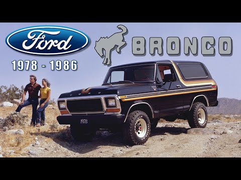 Видео: История Ford Bronco | 1978 - 1986