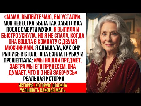 Видео: "Мама, выпейте чаю, Вы устали!" сказала невестка. Я выпила, но сделала вид, что уснула, и услышала…!