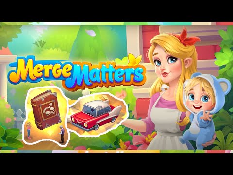 Видео: Merge Matters - 06 - 8 уровень, приезд тетушки Розы