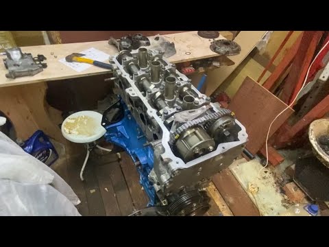 Видео: Капитальный ремонт двигателя Ниссан Альмера н16 QG15DE . Часть-2 . Сборка и запуск