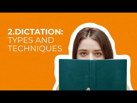 Видео: 2️⃣ 10 грудня - Dictation: Types and techniques