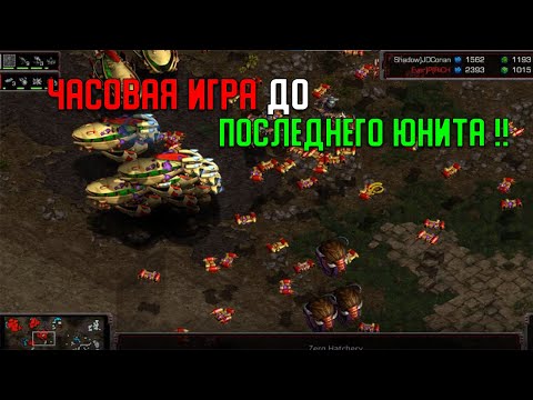 Видео: Старкрафт P VS Z Авианосцы, Пожиратели, Стражы, Осквернители, Разрушители в часовой катке!