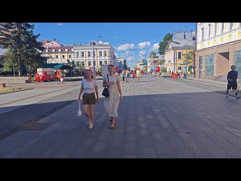 Видео: Нижний Новгород. Улица Большая Покровская и Кремль