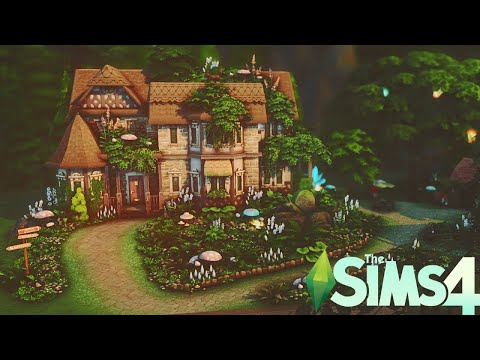 Видео: Дом династии волшебников | Строительство | SpeedBuild | Sims 4