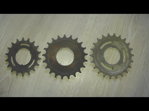 Видео: Срезает ведомую звезду дорожного велосипеда