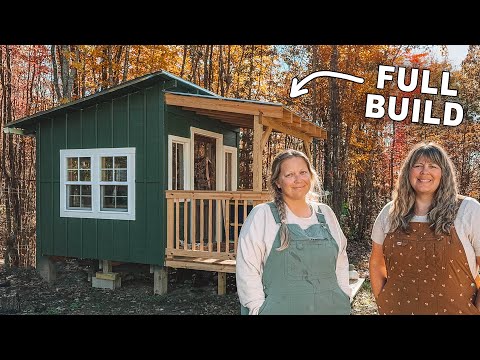 Видео: Мы построили автономный домик в лесу: от начала до конца