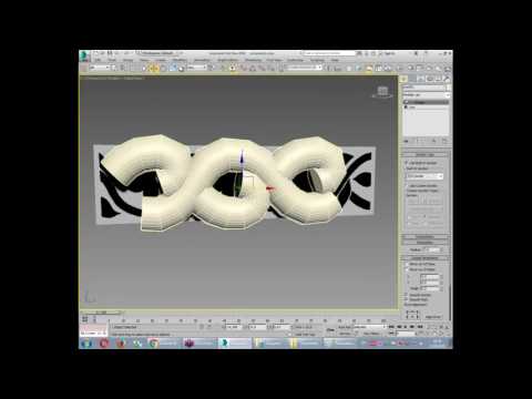 Видео: Моделирование орнаментов в 3ds Max