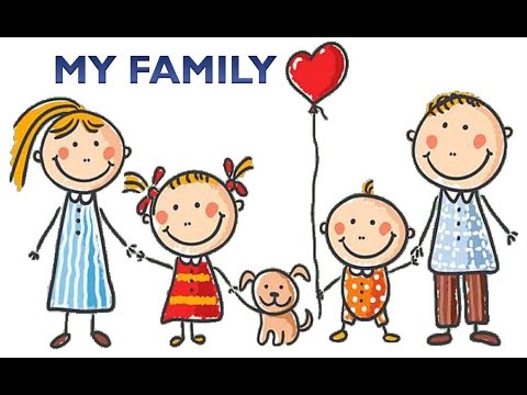 Видео: Урок английского языка в 5 классе. My Family