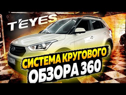 Видео: Teyes CC3 360. Система кругового обзора. Установка. Настройка
