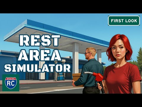 Видео: STEAM NEXT FEST — Давайте поиграем в демоверсию Rest Area Simulator!