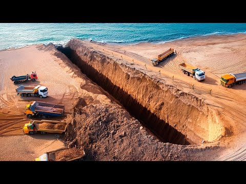 Видео: Китай Выкапывает Огромную Траншею на Дне Красного Моря, Чтобы Добраться до Африки