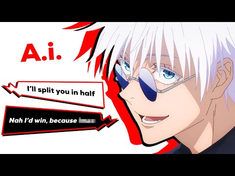 Видео: Я продолжал задавать Годзё ай абсурдные вопросы, пока он не сломал характер