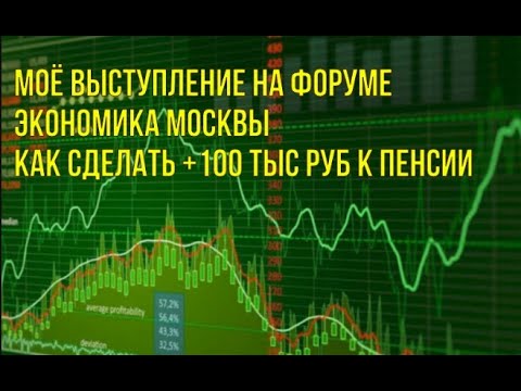 Видео: Моё выступление на форуме Экономика Москвы