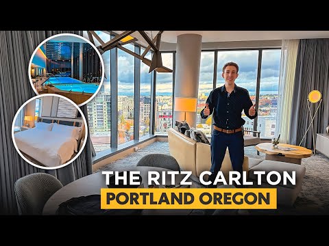 Видео: ИДЕАЛЬНАЯ ОЦЕНКА: Совершенно новый Ritz Carlton Portland | Отель высшей категории класса люкс 【По...