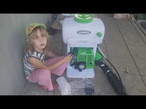 Видео: Обзор Мотоопрыскивателя Foresta GS-750 Turbo