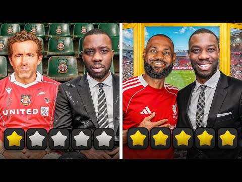 Видео: Я попробовал VIP-статус с одной звездой и с пятью звездами в футбольных клубах, принадлежащих зна...