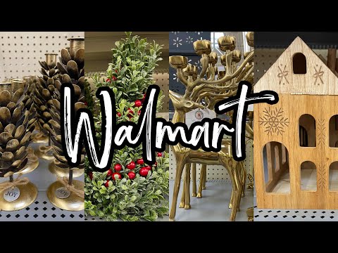 Видео: Рождественский декор Walmart: покупайте вместе со мной 2025 • Находки для праздничного декора дома