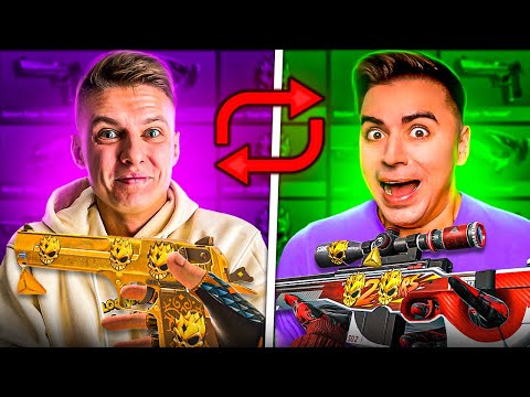 Видео: ШОК! ОБМЕНЯЛИСЬ АККАУНТАМИ C АРТКУЛОМ НАВСЕГДА 😱 В STANDOFF 2