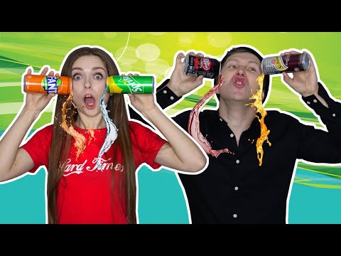 Видео: Смешали вместе КОЛА, ПЕПСИ, ФАНТА, СПРАЙТ! И пытаемся угадать вкус! НАПИТОК в НАПИТКЕ! 🐞 Эльфинка