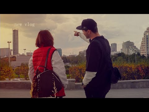 Видео: Октябрь в Екатеринбурге | Набережная УГМК арены [4K]
