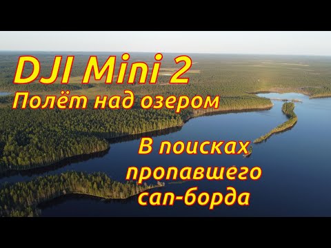 Видео: DJI Mini 2 - полёт над тайным озером в поисках пропавшего сап-борда