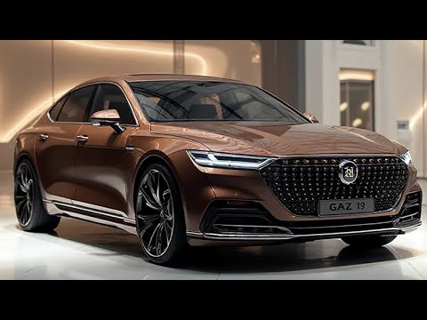 Видео: ГАЗ-13 «Чайка» 2026 — Возрождение легенды! Новый дизайн и технологии