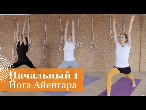 Видео: Урок "Начальный 1" -  Йога Айенгара