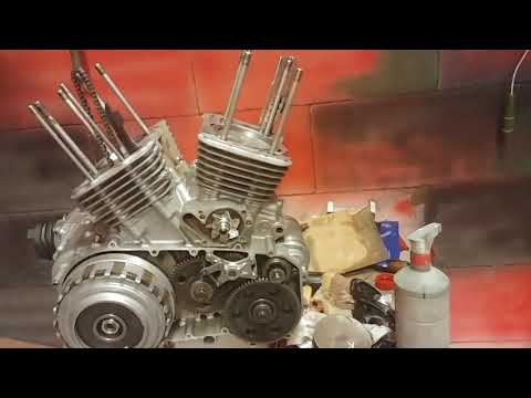 Видео: Kawasaki vulcan 1500. Про капитальный ремонт двигателя.