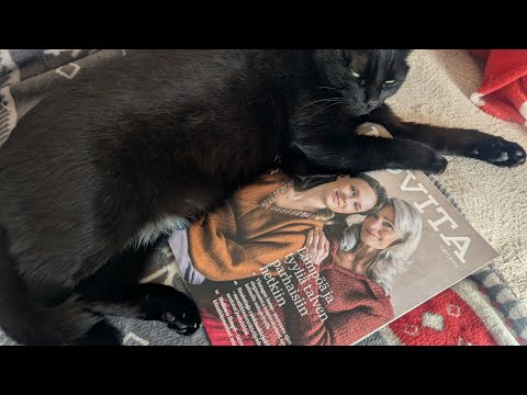 Видео: Обзор нового выпуска журнала по вязанию Novita   #вязание  